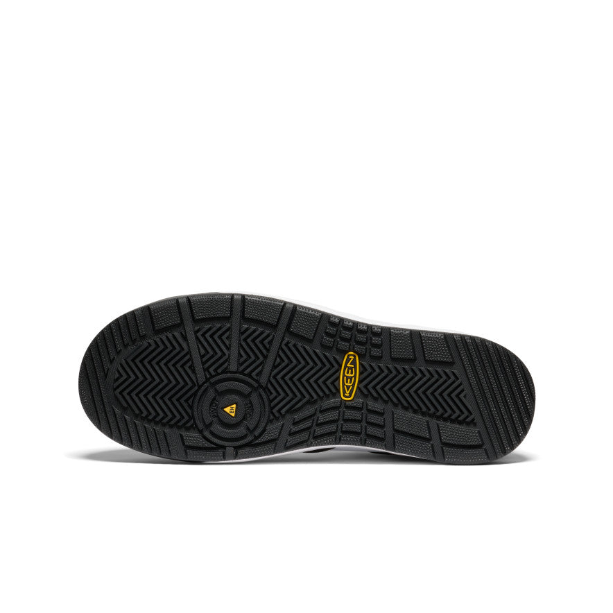 Men's Overton Work Shoe (Carbon Toe) Star White/Black / Keen / Star White/Black