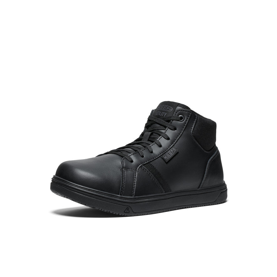 Men's PTC Kenton Mid Work Shoe (Soft Toe) Black/Black / Keen / Black/Black
