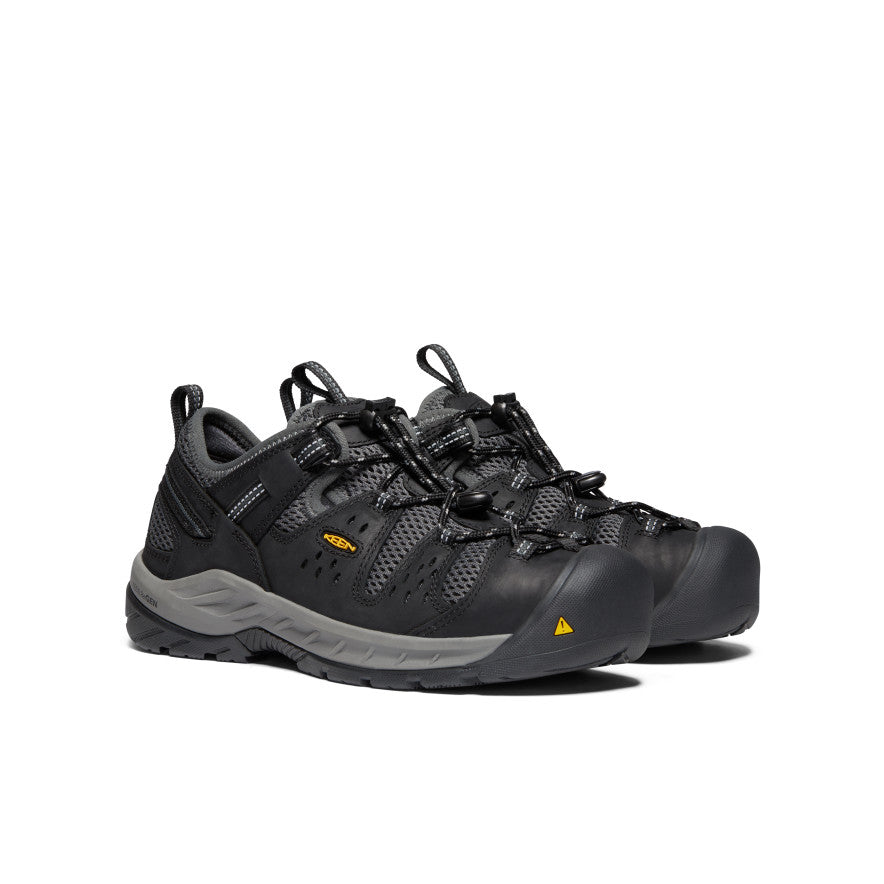 Men's Atlanta Cool II (Steel Toe) Black/Dark Shadow / Keen / Black/Dark Shadow