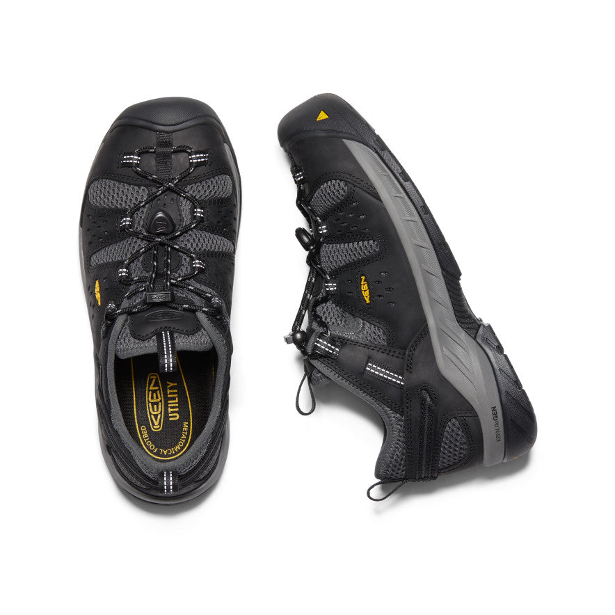 Men's Atlanta Cool II (Steel Toe) Black/Dark Shadow / Keen / Black/Dark Shadow