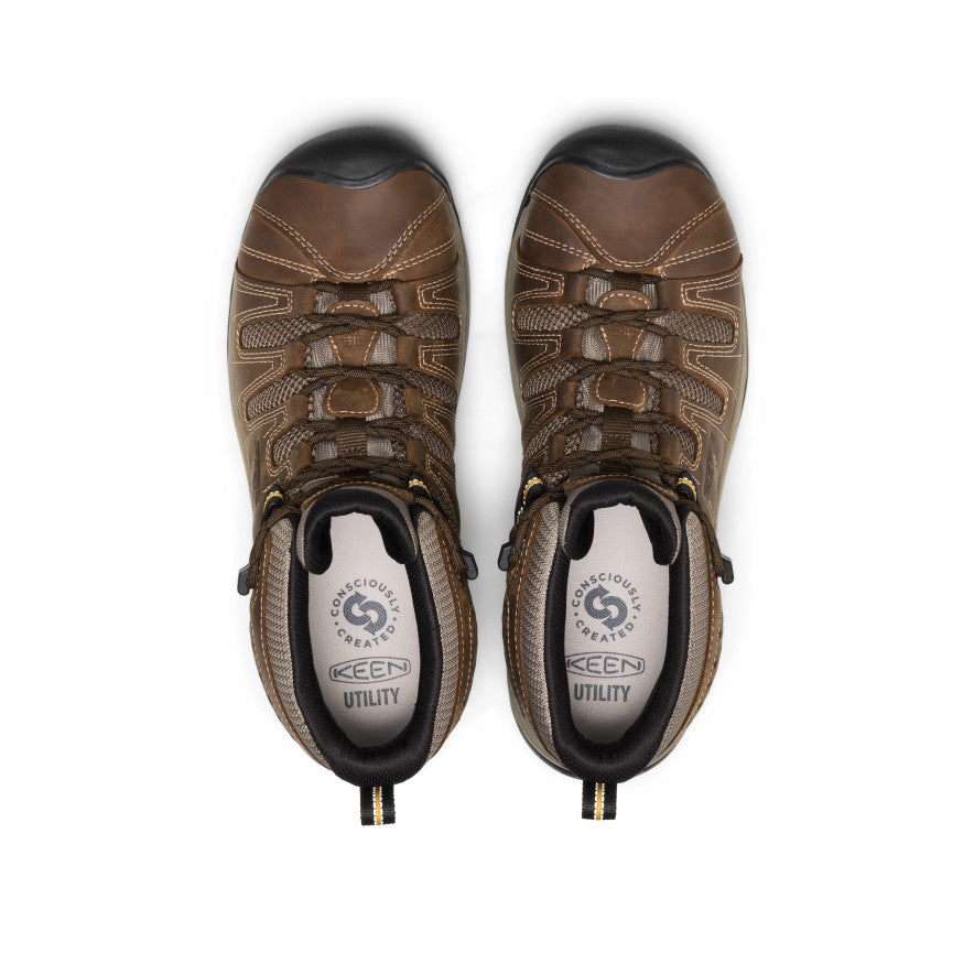 Men's Flint II Boot (Steel Toe) Cascade Brown/Golden Rod / Keen / Cascade Brown/Golden Rod