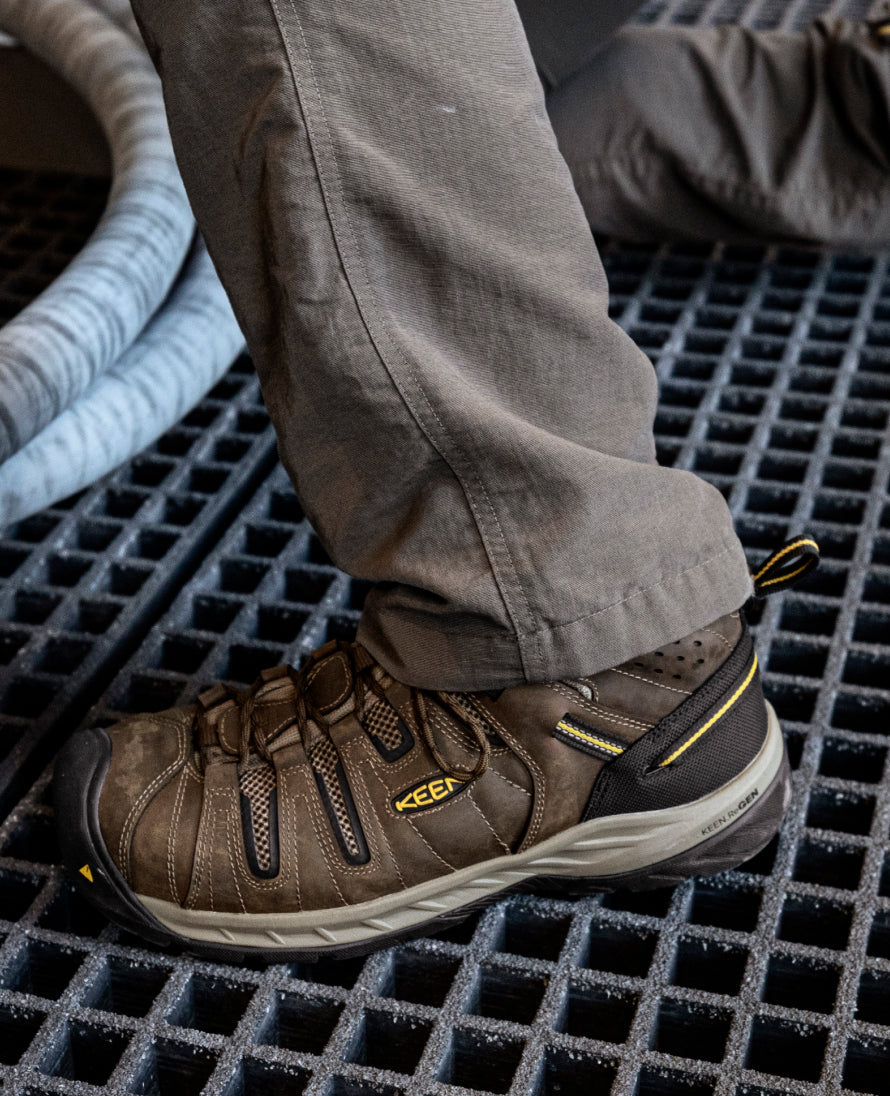 Men's Flint II Boot (Steel Toe) Cascade Brown/Golden Rod / Keen / Cascade Brown/Golden Rod