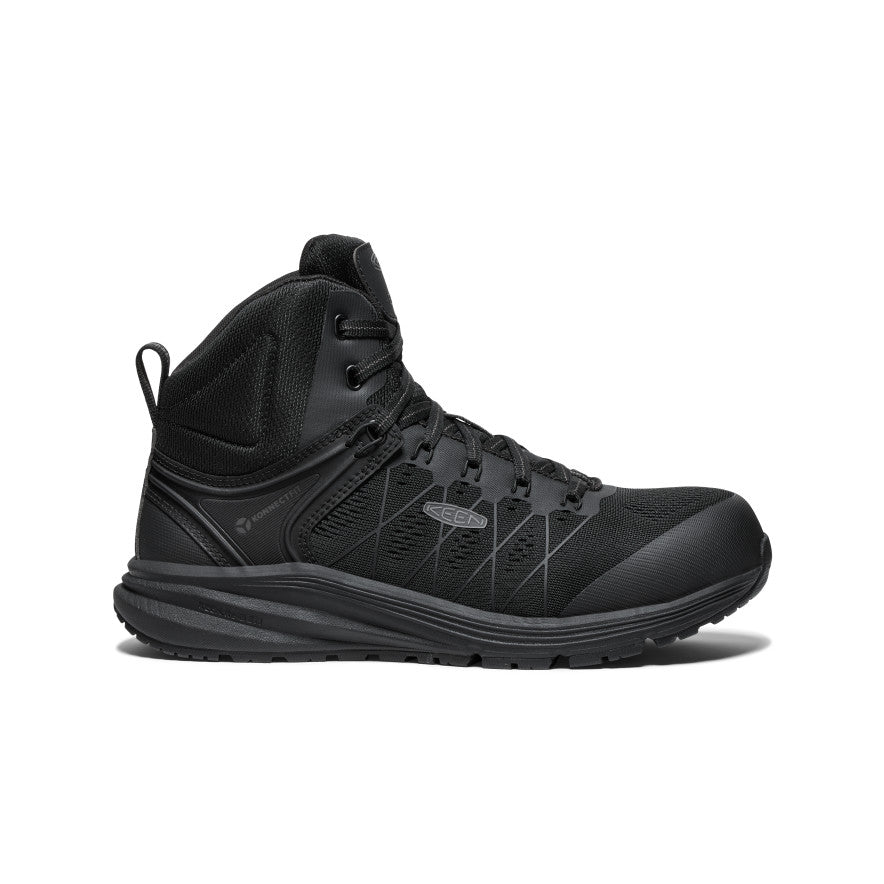 Men's Vista Energy Mid ESD (Carbon Toe) Black/Black / Keen / Black/Black