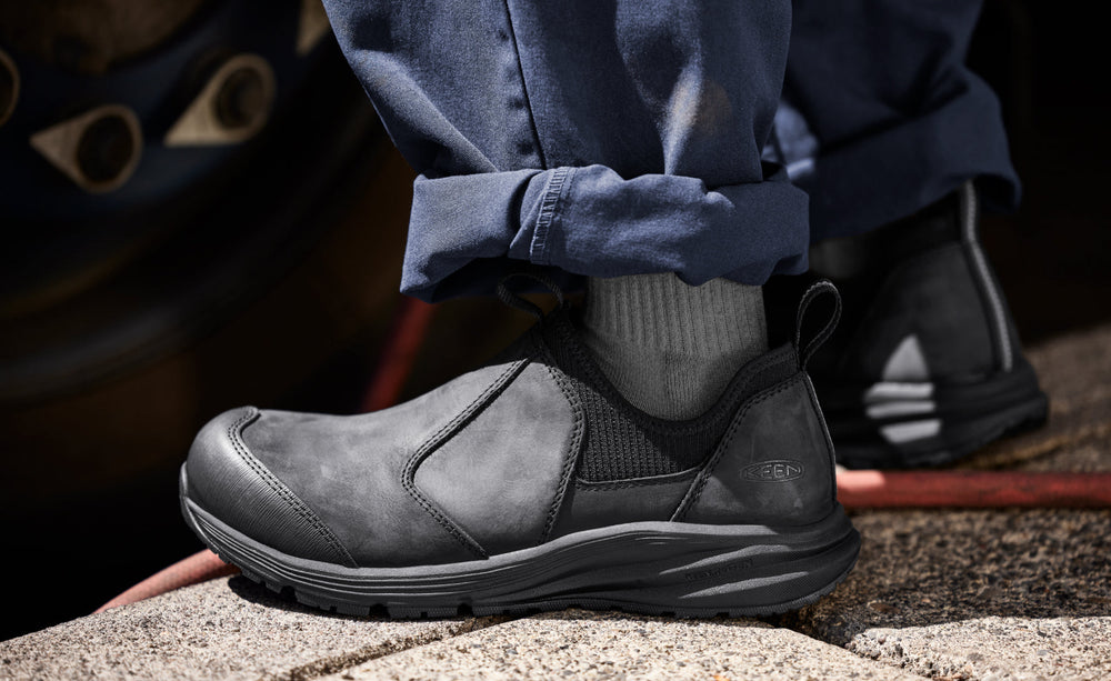 Men's Vista Energy+ Shift ESD (Carbon Toe) Coffee Bean/Black / Keen / Coffee Bean/Black