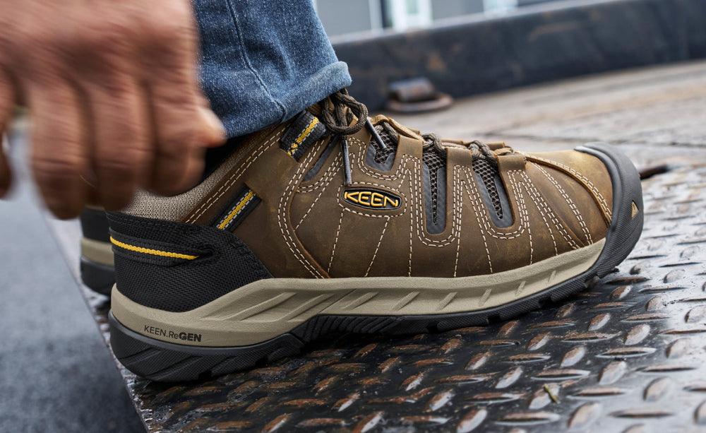 Men's Flint II (Soft Toe) Cascade Brown/Golden Rod / Keen / Cascade Brown/Golden Rod