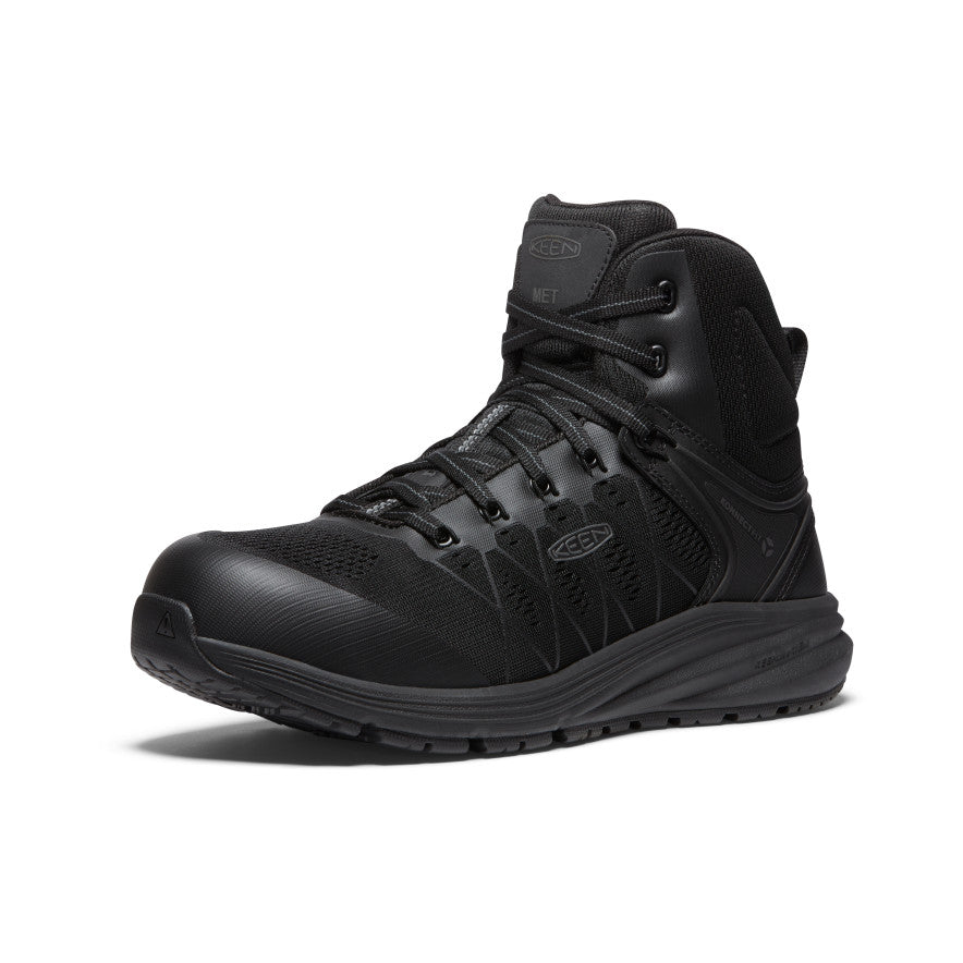 Men's Vista Energy Mid INT MET (Carbon Toe) Black/Raven / Keen / Black/Raven
