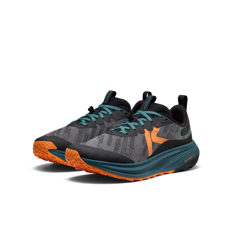 Men's Roam Trail Running Shoe Black/Orange Peel / Keen / Black/Orange Peel