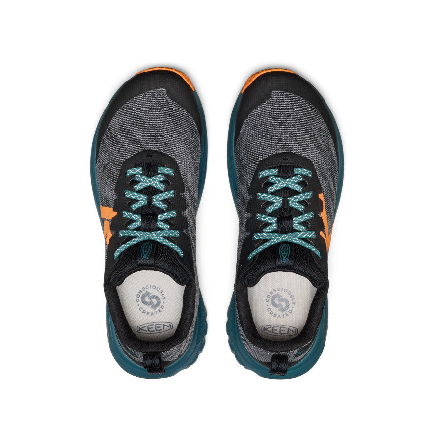 Men's Roam Trail Running Shoe Black/Orange Peel / Keen / Black/Orange Peel