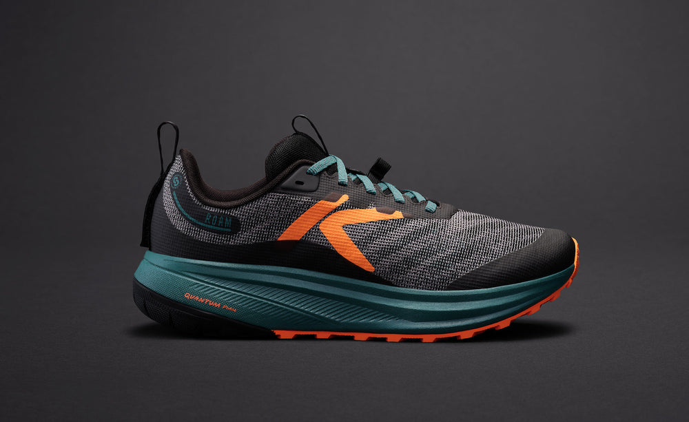 Men's Roam Trail Running Shoe Black/Orange Peel / Keen / Black/Orange Peel