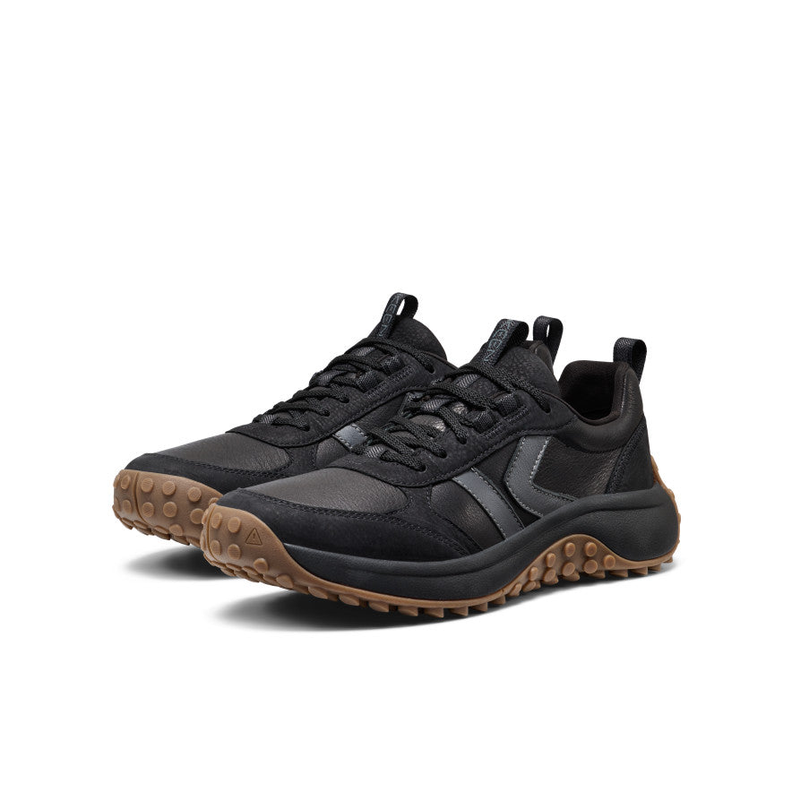 Men's KS86 Leather Sneaker Black / Keen / Black