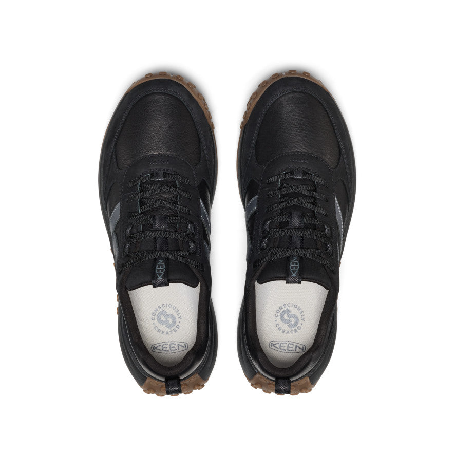 Men's KS86 Leather Sneaker Black / Keen / Black