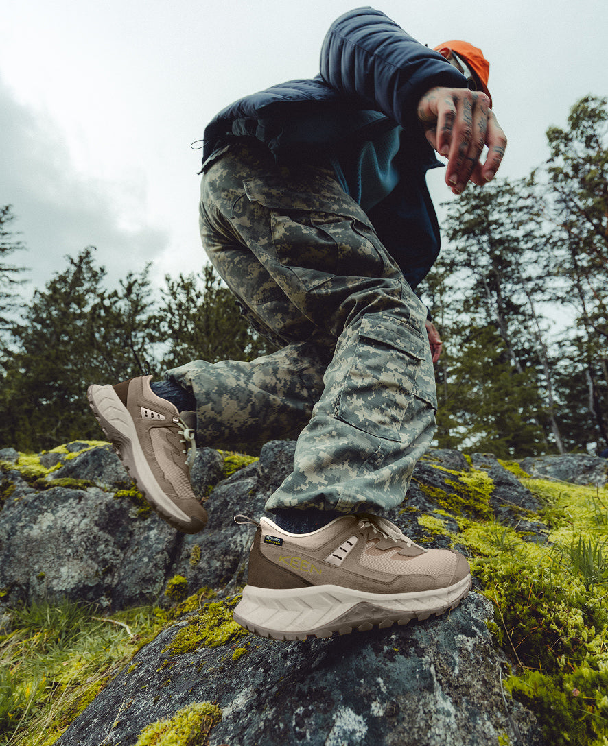 Men's Hightrail Vented Hiking Shoe Martini Olive/Black / Keen / Martini Olive/Black