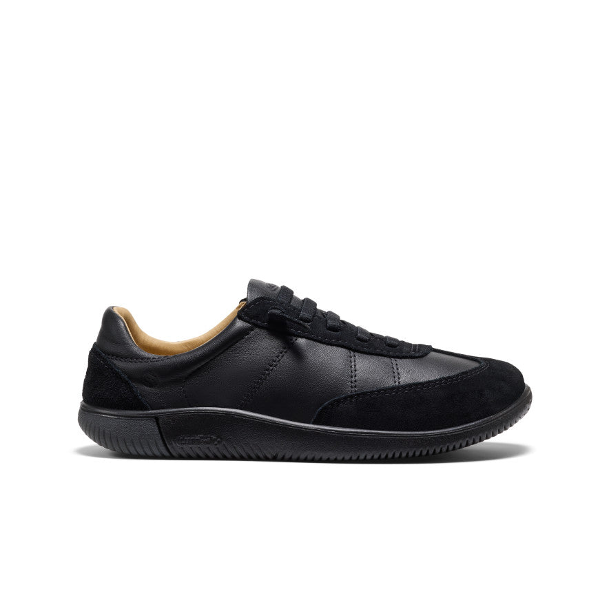 Men's KNX T-Toe Sneaker Black/Black / Keen / Black/Black