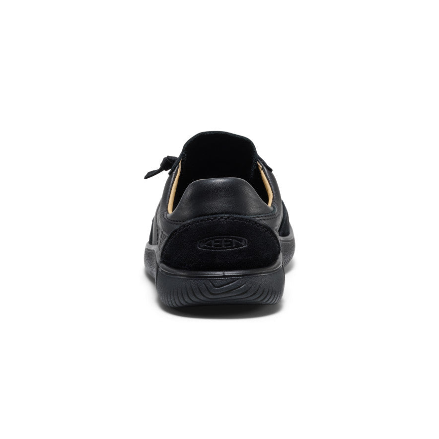 Men's KNX T-Toe Sneaker Black/Black / Keen / Black/Black