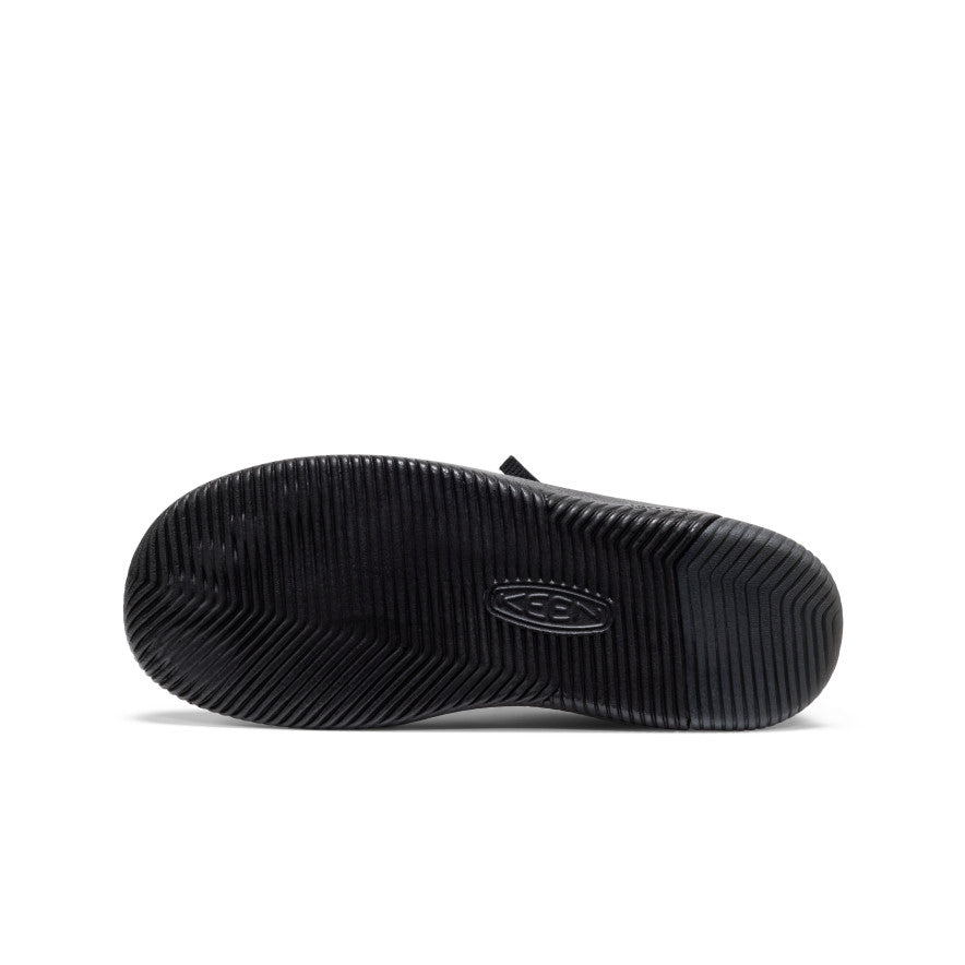 Men's KNX T-Toe Sneaker Black/Black / Keen / Black/Black