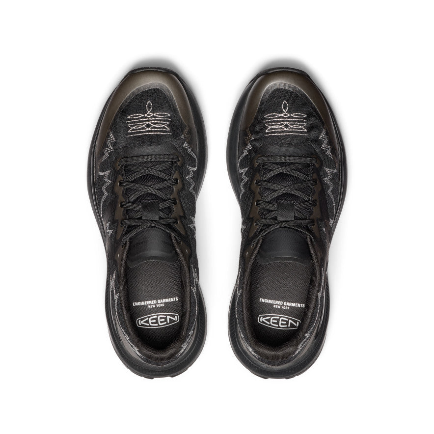 Men's WK500 Walking Shoe x Engineered Garments Black/Black / Keen / Black/Black