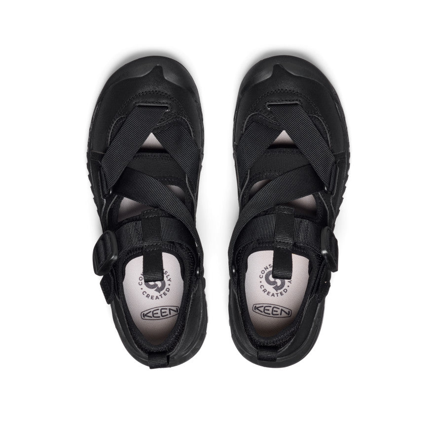 All Gender Hoodzerra Sandal Black/Black / Keen / Black/Black