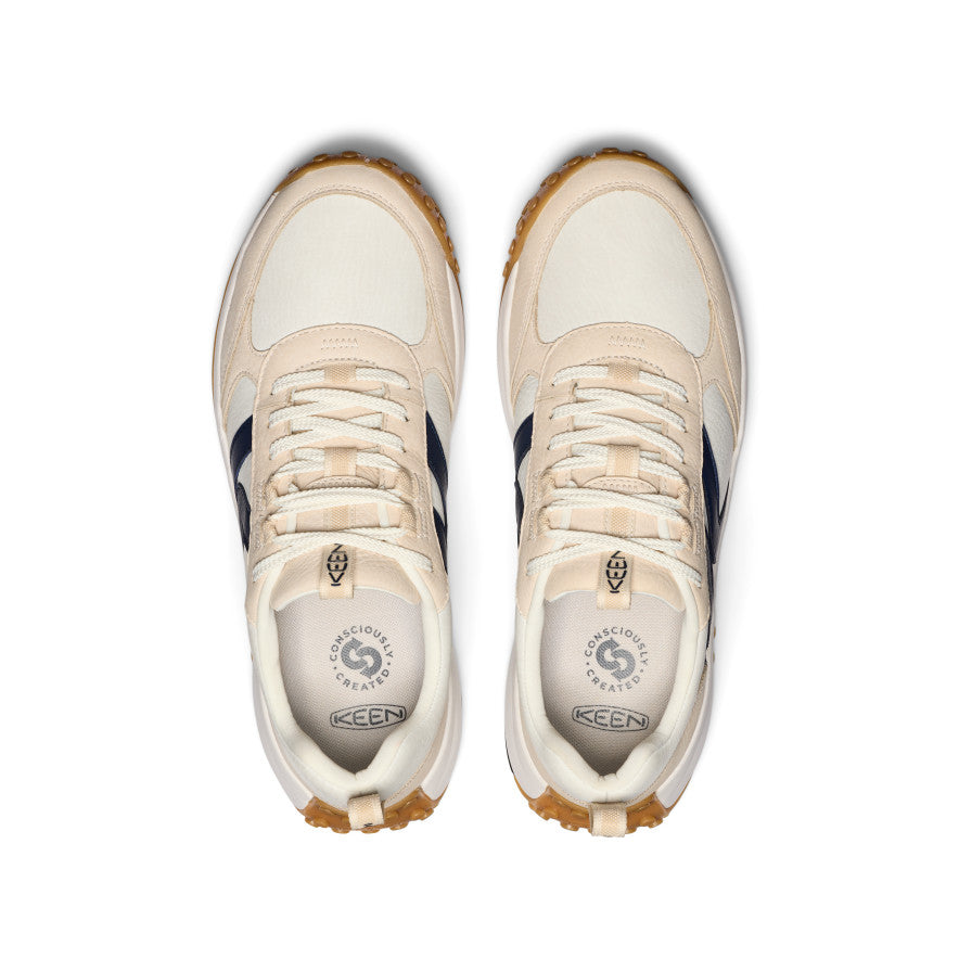 Men's KS86 Leather Sneaker Birch/Star White / Keen / Birch/Star White