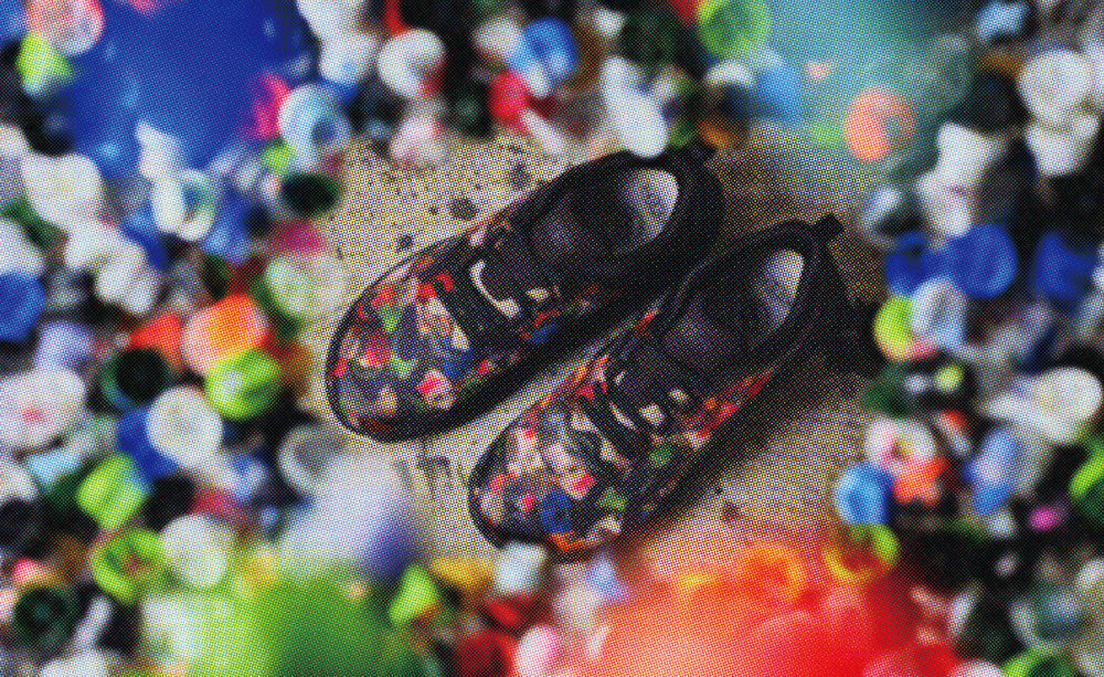 Men's 450 Dirt Hiking Shoe x Ultra Heavy & Palm Graphics Multi/Black / Keen / Multi/Black
