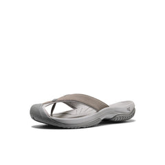 Men's Waimea Leather Flip-Flop Monochrome/Steel Grey / Keen / Monochrome/Steel Grey