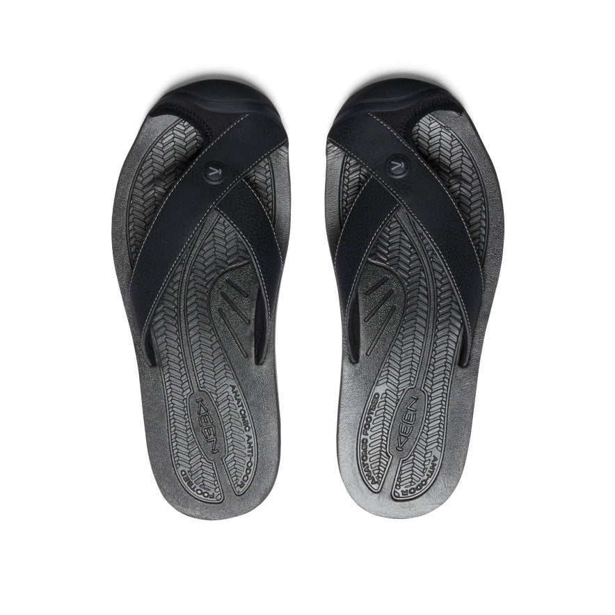 Men's Barbados Flip-Flop Black/Steel Grey / Keen / Black/Steel Grey