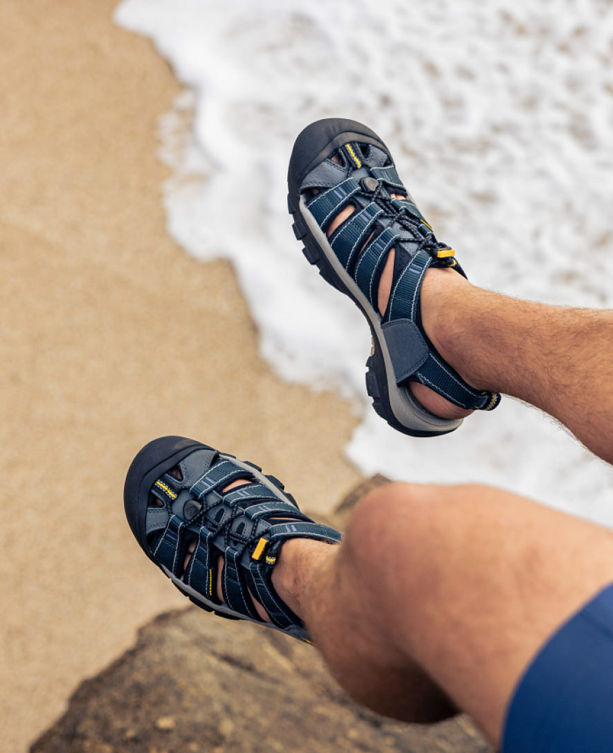 Men's Newport H2 Sandal Tri-Block Birch / Keen / Tri-Block Birch