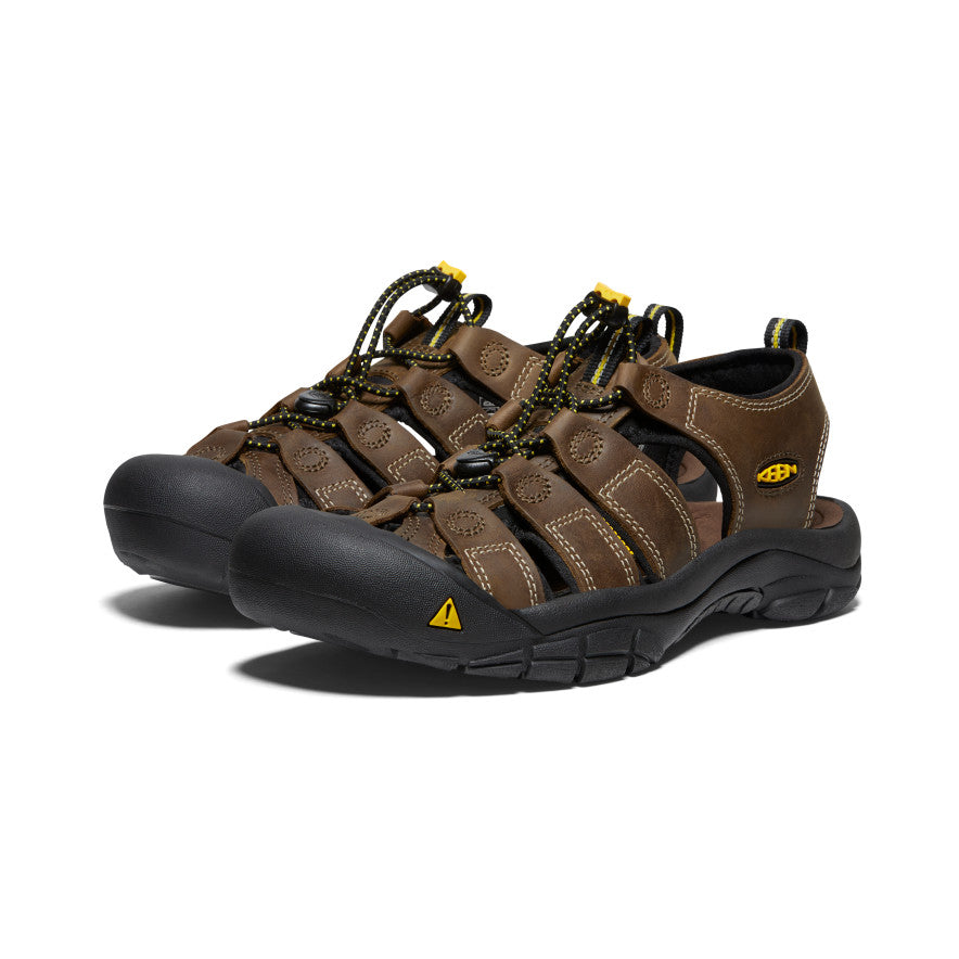 Men's Newport Leather Sandal Bison / Keen / Bison