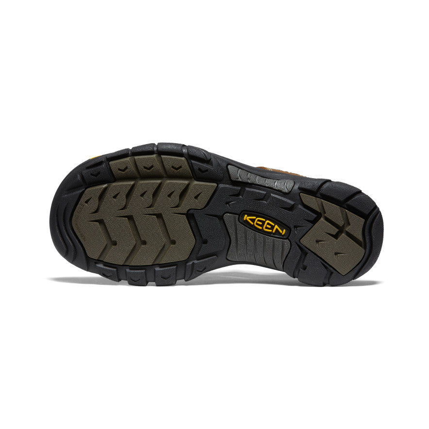 Men's Newport Leather Sandal Wide Bison / Keen / Bison