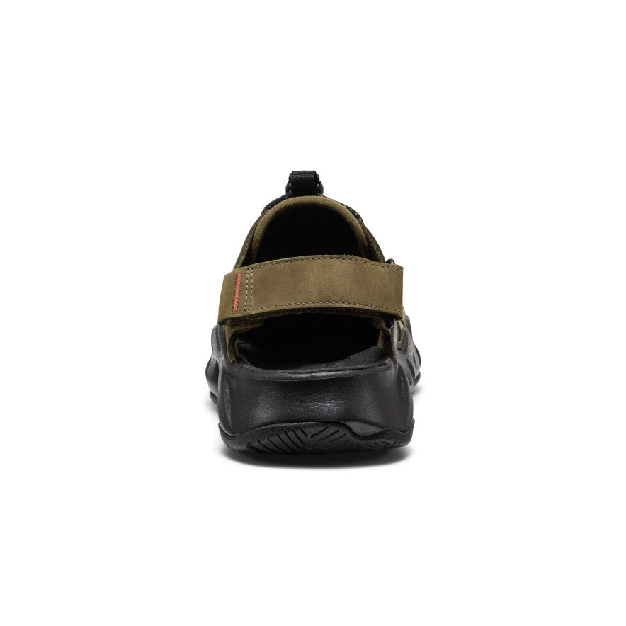Men's Hyperport Fisherman Leather Sandal Dark Olive/Black / Keen / Dark Olive/Black