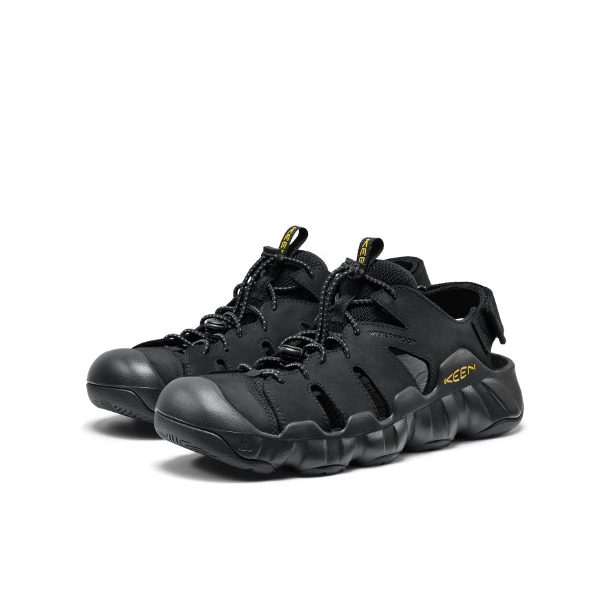 Men's Hyperport Fisherman Leather Sandal Black/Keen Yellow / Keen / Black/Keen Yellow