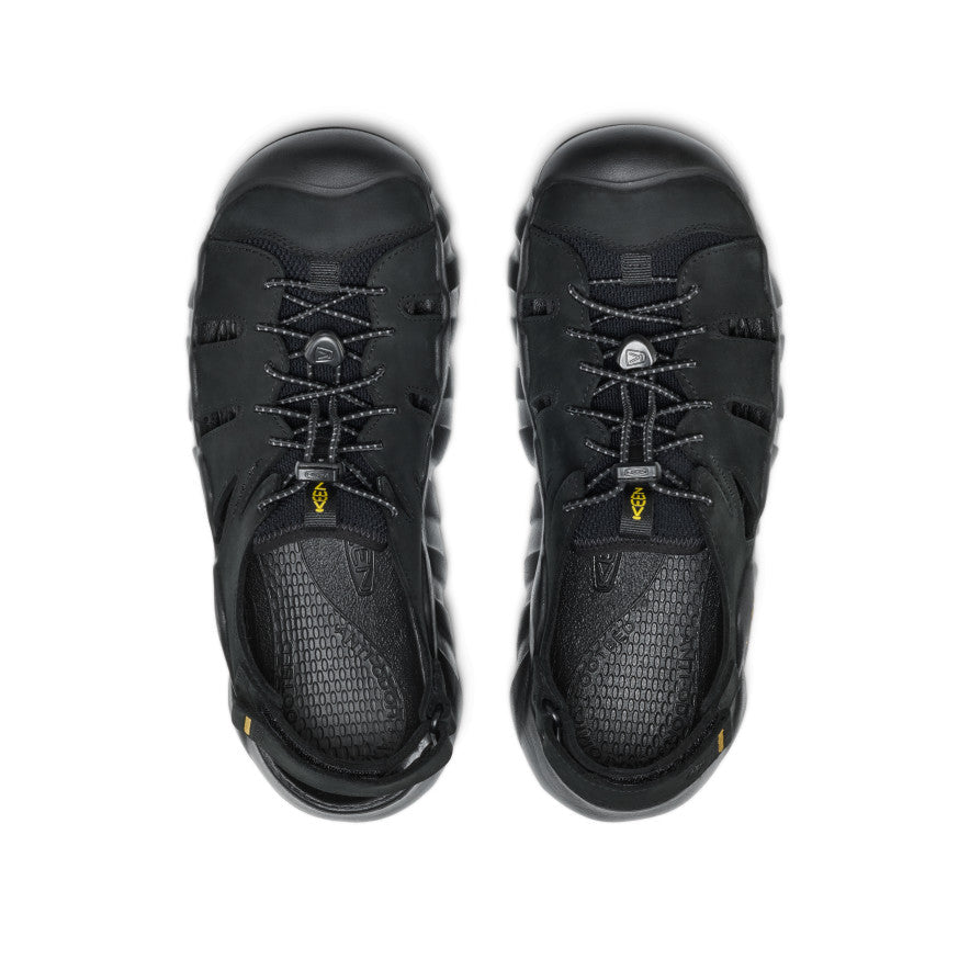 Men's Hyperport Fisherman Leather Sandal Black/Keen Yellow / Keen / Black/Keen Yellow