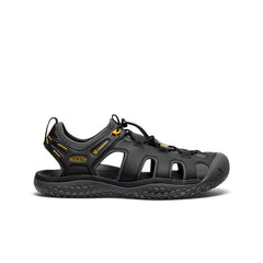 Men's SOLR Sandal Black/Gold / Keen / Black/Gold