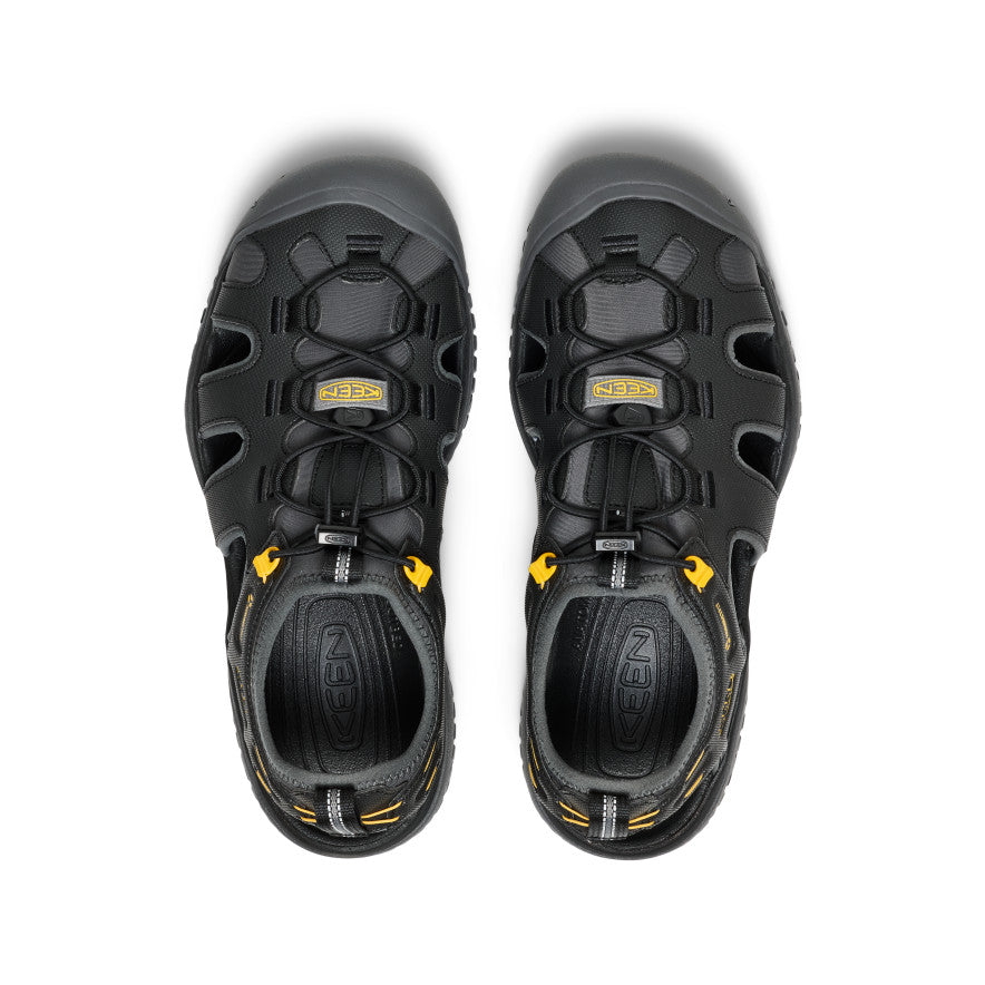 Men's SOLR Sandal Black/Gold / Keen / Black/Gold