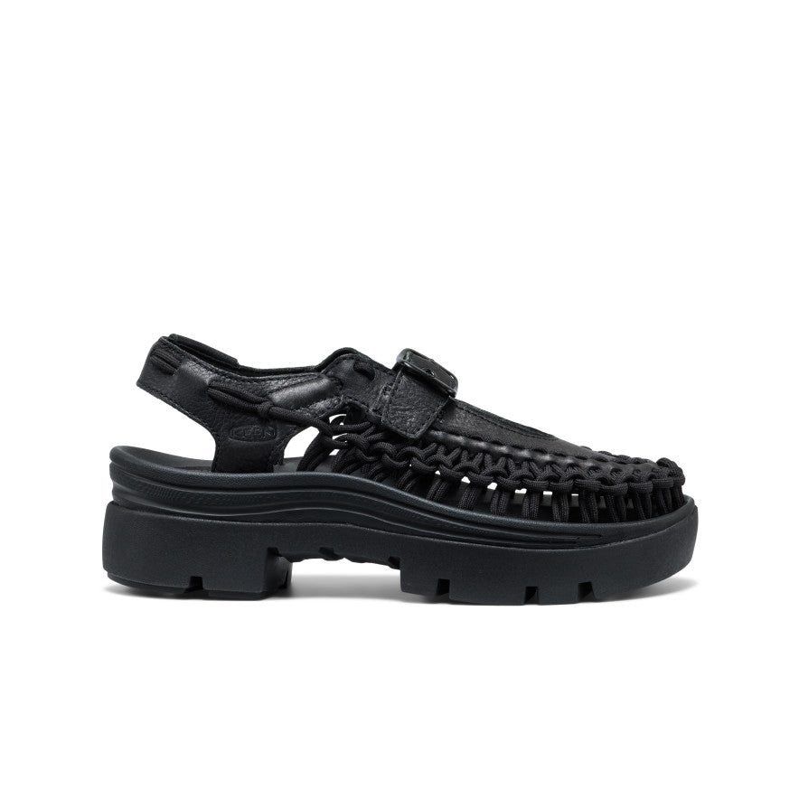 All Gender UNEEK PLT Mary Jane Sneaker Black Smooth Lea / Keen / Black Smooth Lea