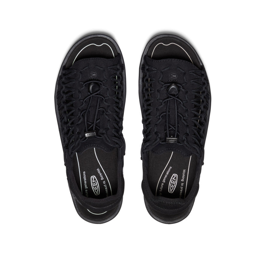 Men's UNEEK II Open Toe Black/Black / Keen / Black/Black