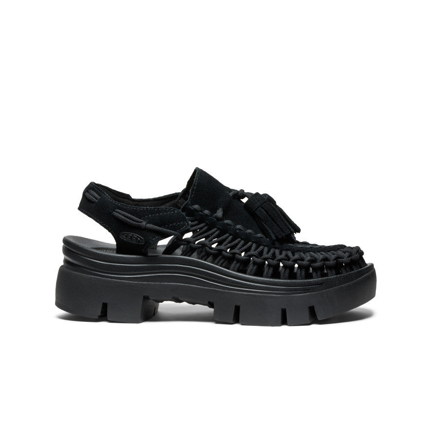 All Gender UNEEK PLT Tassel Sneaker Black/Black / Keen / Black/Black