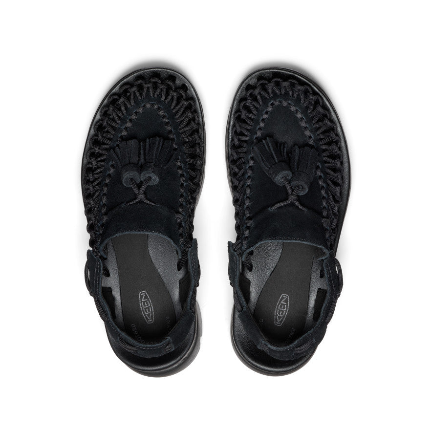All Gender UNEEK PLT Tassel Sneaker Black/Black / Keen / Black/Black