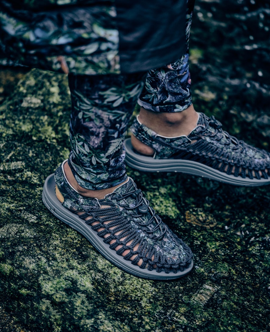 Men's UNEEK Sneaker x ELNEST Yakushima Forestra Camo / Keen / Yakushima Forestra Camo