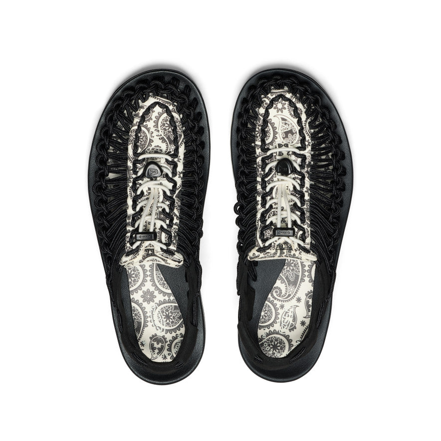 Men's UNEEK Sneaker x T.H.C. Blk Raven Paisley / Keen / Blk Raven Paisley