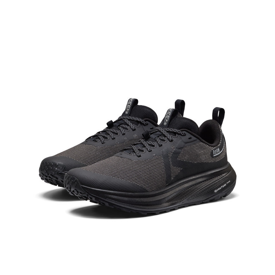 Men's Roam Trail Running Shoe Black/Black / Keen / Black/Black