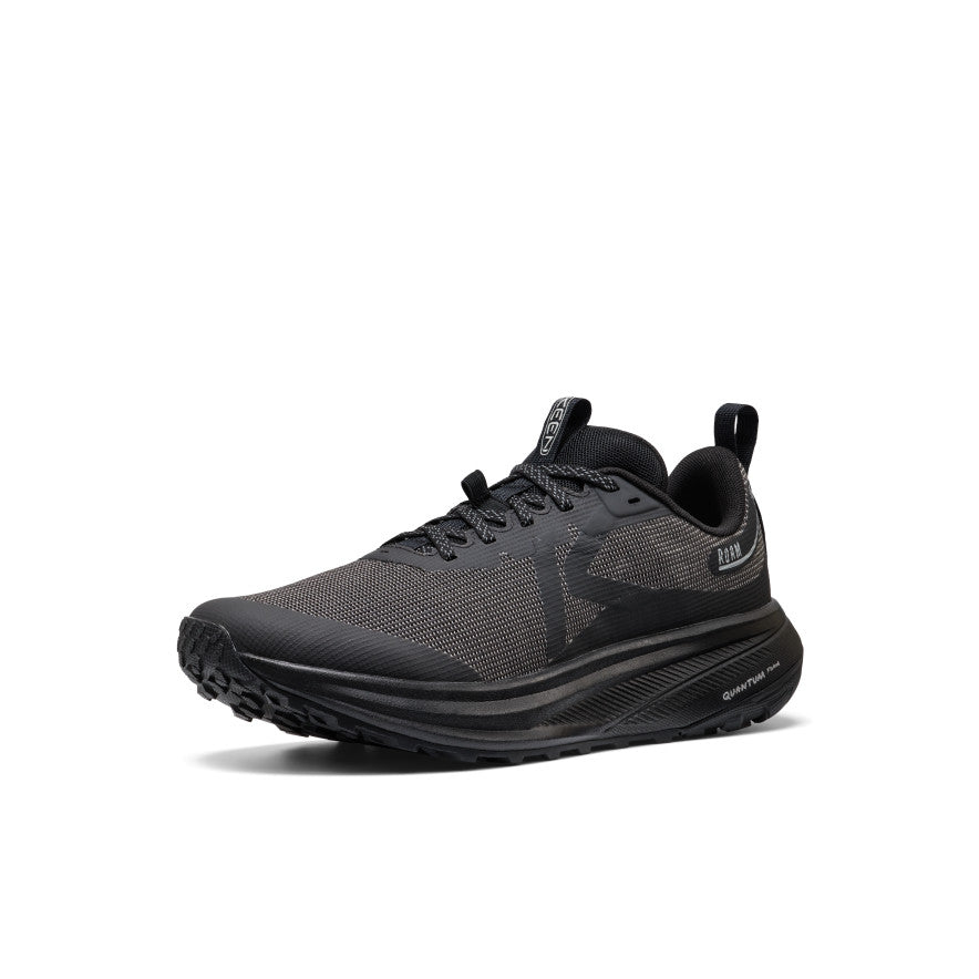 Men's Roam Trail Running Shoe Black/Black / Keen / Black/Black