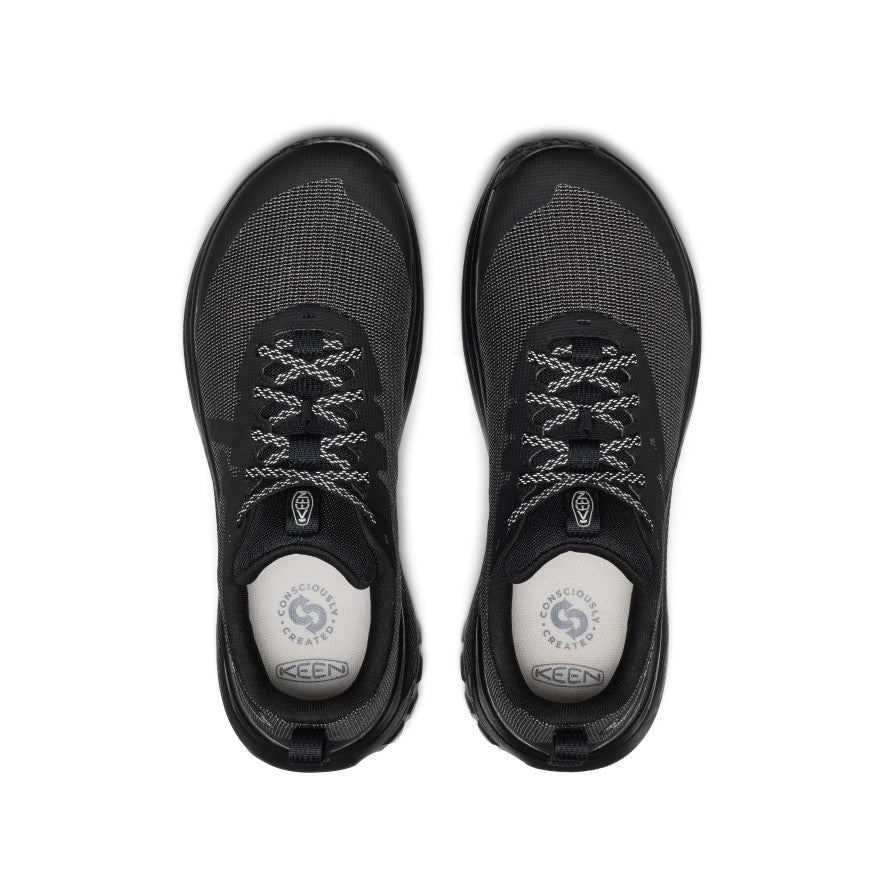 Men's Roam Trail Running Shoe Black/Black / Keen / Black/Black