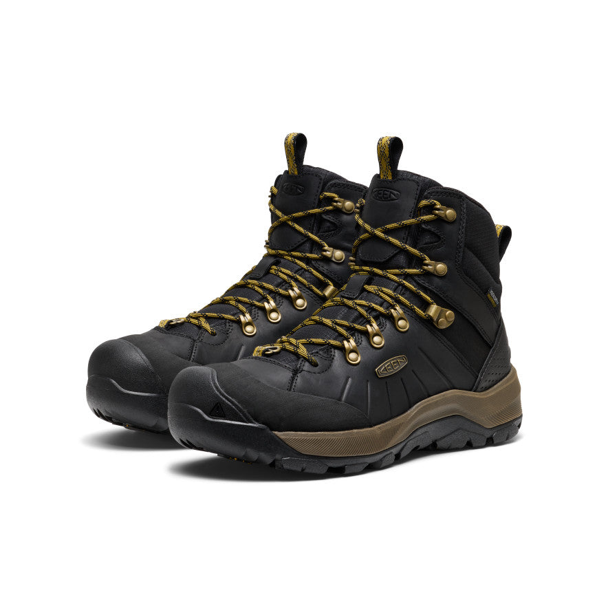 Men's Revel IV Polar Waterproof Boot Black/Lemon Curry / Keen / Black/Lemon Curry