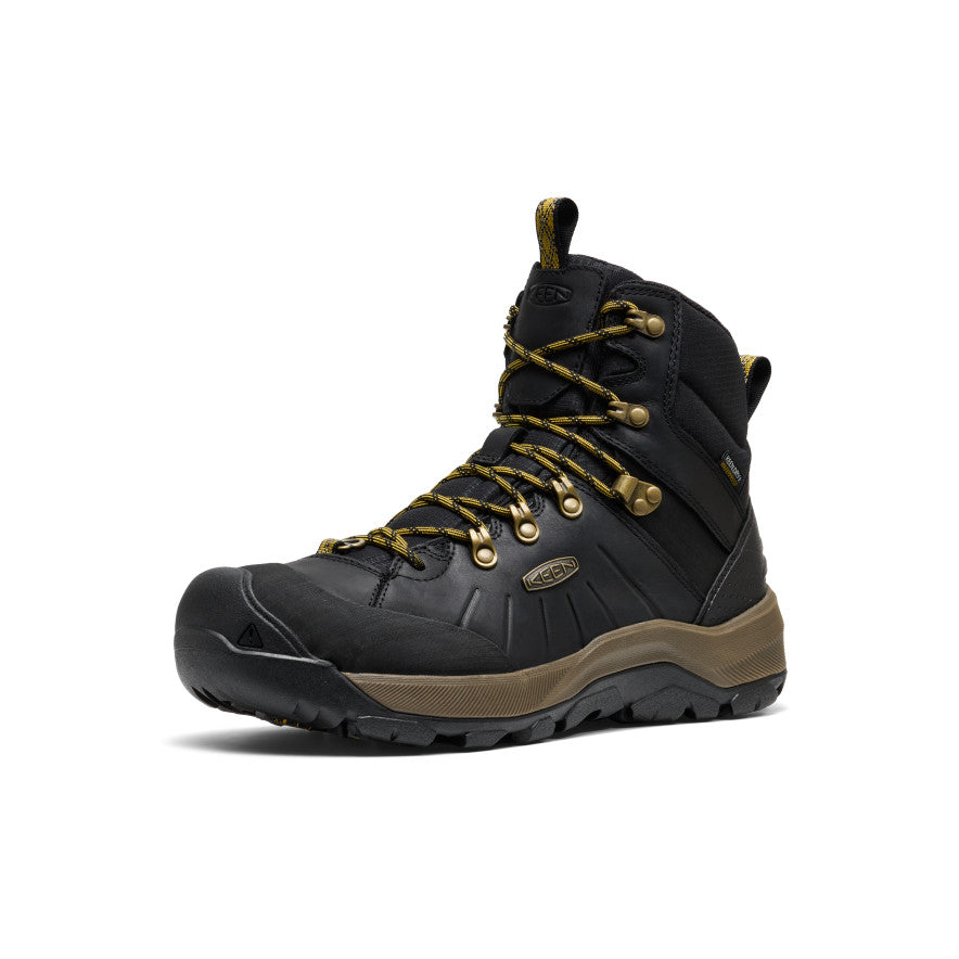 Men's Revel IV Polar Waterproof Boot Black/Lemon Curry / Keen / Black/Lemon Curry