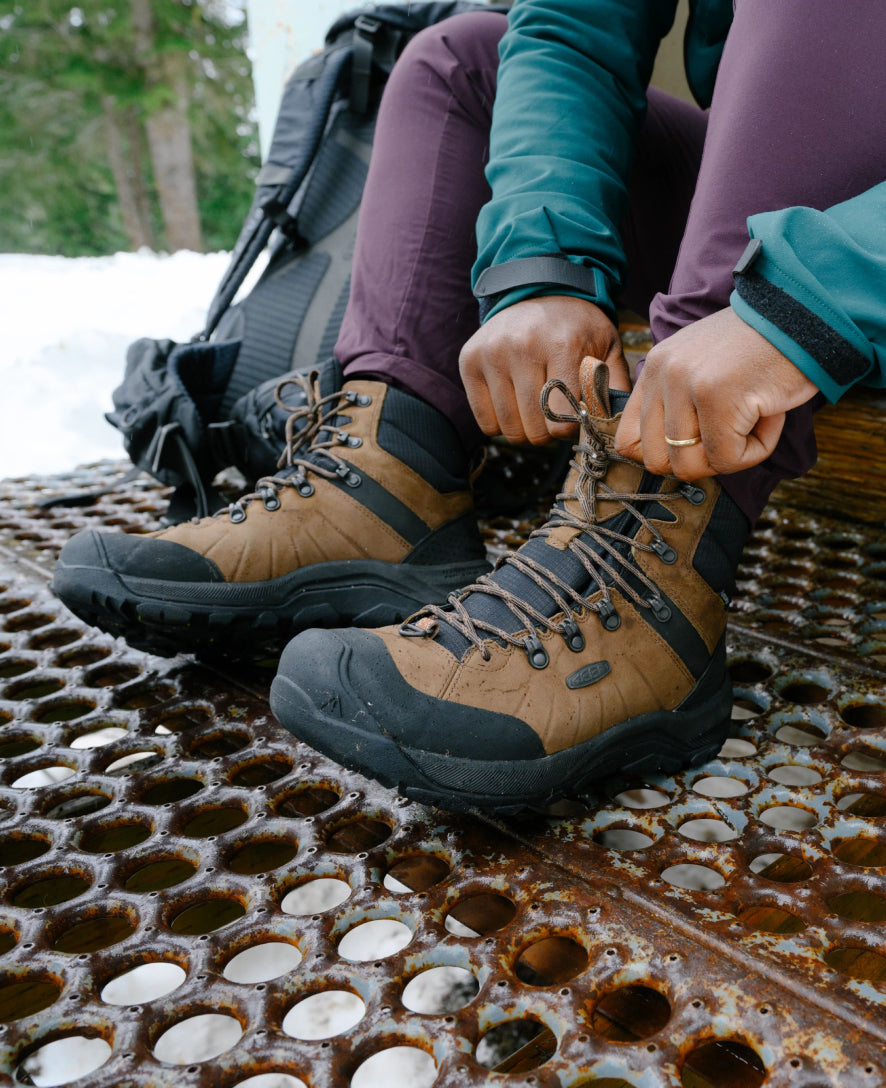 Men's Revel IV Polar Waterproof Boot Black/Lemon Curry / Keen / Black/Lemon Curry
