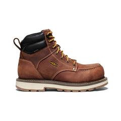 Men's Cincinnati 6" Waterproof 90° Heel Boot (Carbon Toe) Tuscan Red/Sandshell / Keen / Tuscan Red/Sandshell