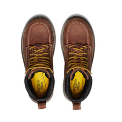 Men's Cincinnati 6" Waterproof 90° Heel Boot (Carbon Toe) Tuscan Red/Sandshell / Keen / Tuscan Red/Sandshell