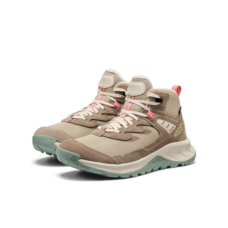 Women's Hightrail Waterproof Hiking Boot Brindle/Pink Lemonade / Keen / Brindle/Pink Lemonade
