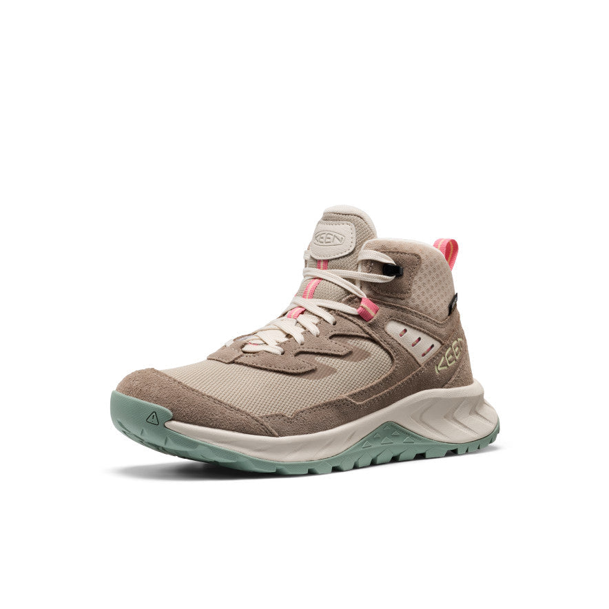 Women's Hightrail Waterproof Hiking Boot Brindle/Pink Lemonade / Keen / Brindle/Pink Lemonade