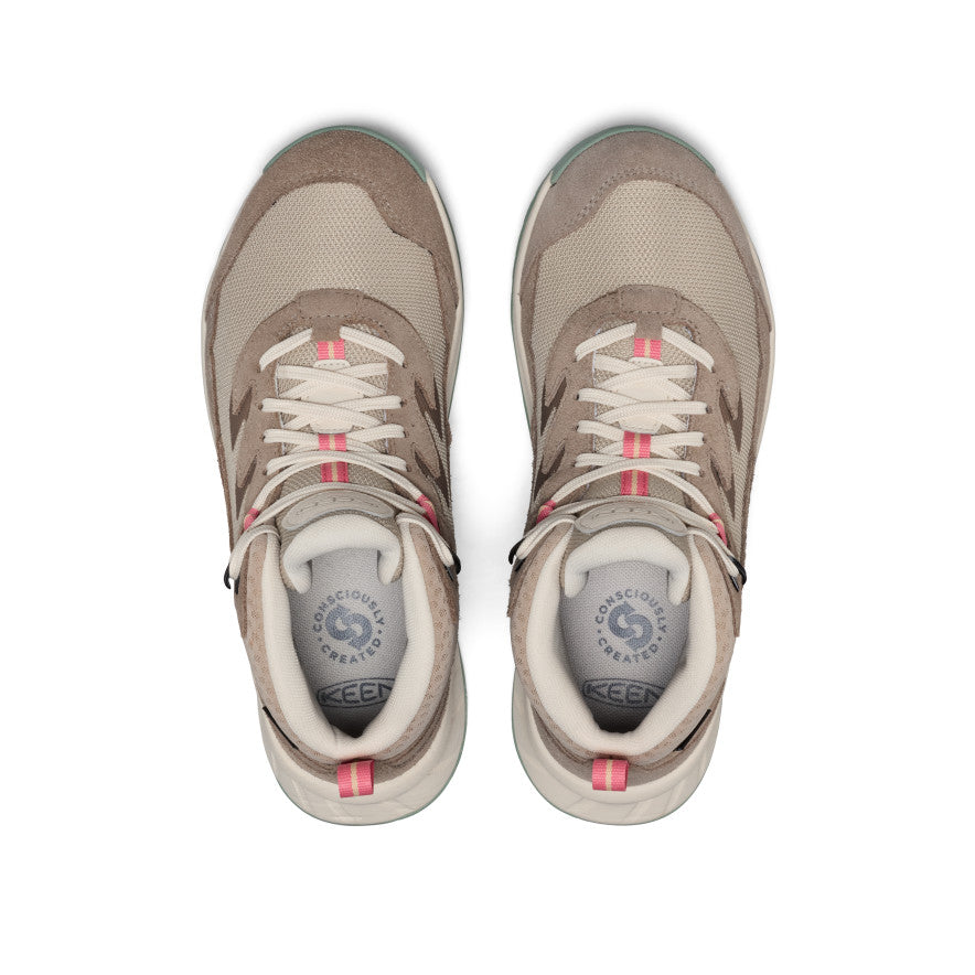 Women's Hightrail Waterproof Hiking Boot Brindle/Pink Lemonade / Keen / Brindle/Pink Lemonade